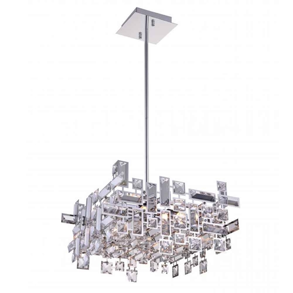 Picture of 14" 6 Light  Chandelier with Chrome finish