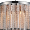 Picture of 14" 6 Light Drum Shade Mini Pendant with Chrome finish