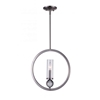Picture of 15" 1 Light  Pendant with Satin Nickel finish
