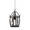 Picture of 15" 1 Light Down Mini Pendant with Antique Black finish