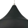 Picture of 15" 1 Light Down Pendant with Black finish
