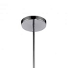 Picture of 15" 4 Light Drum Shade Mini Pendant with Black finish
