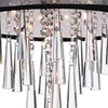Picture of 15" 4 Light Drum Shade Mini Pendant with Chrome finish