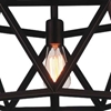 Picture of 16" 1 Light Down Mini Pendant with Black finish