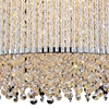 Picture of 16" 10 Light Drum Shade Chandelier with Chrome finish
