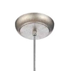Picture of 16" 2 Light Drum Shade Mini Pendant with Rubbed Silver finish