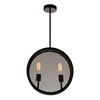 Picture of 16" 2 Light Up Pendant with Black finish