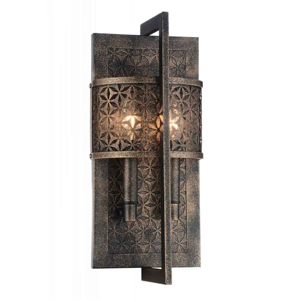 Picture of 16" 2 Light Wall Sconce with Golden Bronze finish