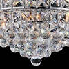 Picture of 16" 4 Light  Mini Chandelier with Chrome finish