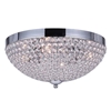 Picture of 16" 4 Light Bowl Flush Mount with Chrome finish