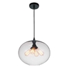 Picture of 16" 4 Light Down Pendant with Transparent finish