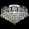 Picture of 16" 5 Light  Flush Mount with Chrome finish