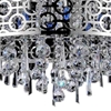 Picture of 16" 5 Light Drum Shade Chandelier with Chrome finish