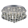Picture of 16" 6 Light  Flush Mount with Chrome finish