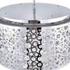Picture of 16" 6 Light Drum Shade Chandelier with Chrome finish