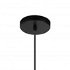 Picture of 17" 1 Light  Pendant with Black & Wood finish