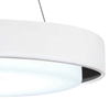 Picture of 17" LED Drum Shade Pendant with Black & White finish