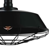 Picture of 18" 1 Light Down Pendant with Black finish