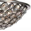Picture of 18" 3 Light Bowl Flush Mount with Satin Nickel finish