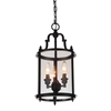 Picture of 18" 3 Light Drum Shade Mini Pendant with Oil Rubbed Bronze finish