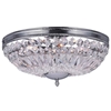 Picture of 18" 4 Light Bowl Flush Mount with Chrome finish