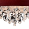 Picture of 18" 4 Light Drum Shade Chandelier with Chrome finish