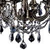 Picture of 18" 4 Light Up Chandelier with Antique Brass finish