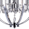 Picture of 18" 4 Light Up Chandelier with Chrome finish