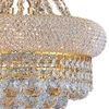 Picture of 18" 6 Light  Chandelier with Gold finish