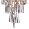 Picture of 18" 6 Light Down Chandelier with Chrome finish