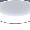Picture of 18" LED Drum Shade Flush Mount with White finish