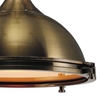 Picture of 19" 1 Light Down Pendant with Antique Bronze finish