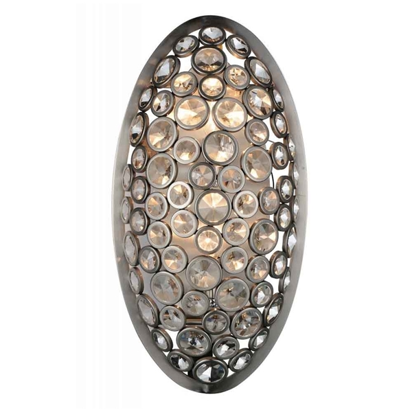 Picture of 19" 2 Light Wall Sconce with Satin Nickel finish