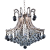 Picture of 19" 4 Light Down Chandelier with Chrome finish
