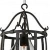 Picture of 20" 1 Light Down Pendant with Antique Black finish