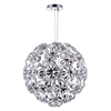 Picture of 20" 10 Light Down Chandelier with Chrome finish
