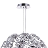 Picture of 20" 10 Light Down Chandelier with Chrome finish