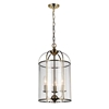 Picture of 20" 3 Light Up Chandelier with Antique Bronze finish