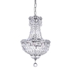 Picture of 20" 4 Light  Mini Chandelier with Chrome finish