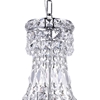 Picture of 20" 4 Light  Mini Chandelier with Chrome finish
