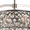 Picture of 20" 5 Light  Chandelier with Satin Nickel finish