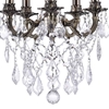 Picture of 20" 5 Light Up Chandelier with Antique Brass finish