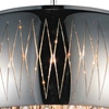 Picture of 20" 6 Light Drum Shade Chandelier with Chrome finish