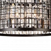 Picture of 20" 6 Light Up Chandelier with Brown finish