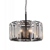 Picture of 20" 8 Light  Chandelier with Black finish