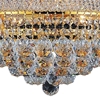 Picture of 20" 8 Light Down Chandelier with Gold finish