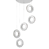 Picture of 20" LED Multi Light Pendant with Chrome finish