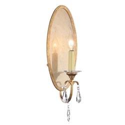 21" 1 Light Wall Sconce with Oxidized Bronze finish