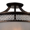 Picture of 21" 3 Light Bowl Flush Mount with Golden Bronze finish