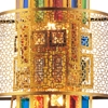 Picture of 21" 3 Light Wall Sconce with Gold finish